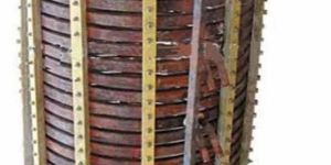 wooden induction furnace coil support
