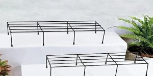 Rectangular Metal Plant Stand