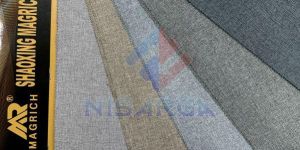 205 G/m Plain Polyester Viscose Suiting Dyed Fabric
