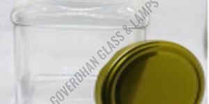750 Ml ITC Square Glass Jar