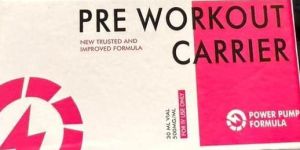 Pre Workout Carrier AMP Injection