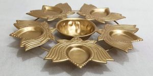 Urli Lotus Diya Bowl for Home Decor, Diwali Diya