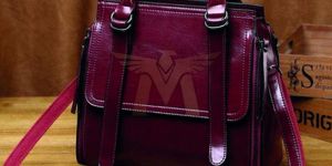 MGE-WHB-FT06 Red Woman Leather Handbags