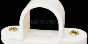 25MM White PVC Saddle