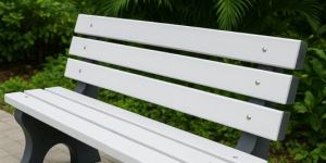 Outdoor Cement Garden Bench