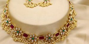 Multicolor Alloy Artificial Jewellery Set