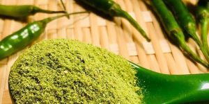 Dehydrated Green Chilli Powder