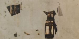 Minimalist Textured Mixed Media Art