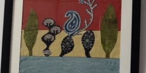 Vivid Paisley Grove Art