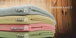 218 GSM Sparrow Knit Polyester Fabric