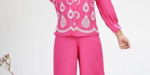 Kids Embroidered Western Dress