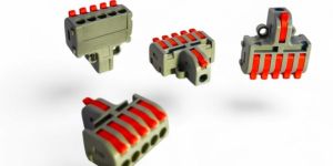 Pole 1 in 5 Out Wiring Connector