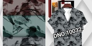 Shirting Fabrics Printed Cord Cotton