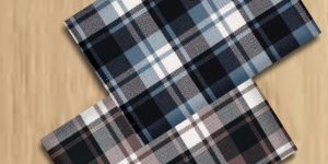 Waffle Dobby Cotton Shirting Fabric