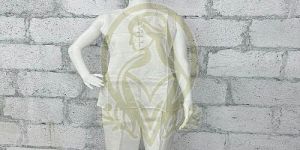 Ladies White Linen Western Co-Ord Set