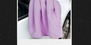 Vibrant Cobalt Blue Microfiber Napkin Towel