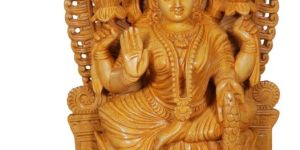 Wooden Laxmi Statue