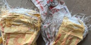 Mouth Cut Used Empty Cement Bags