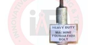Mild Steel Heavy Duty Zinc Flake Foundation Bolt