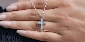 Round Cut Moissanite Necklace