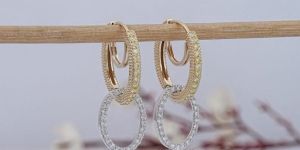 Round Cut Moissonite Earrings