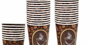 8oz Customized Printed Paper Coffee Cup
