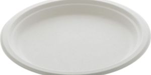 Sugarcane Bagasse Round Plate