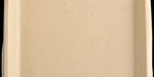 Wheat Bran Square Plate