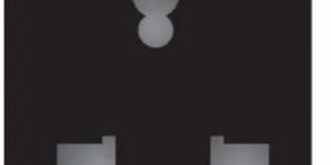 SU-68 Premium Black Series 25A Multi Socket with Shutter