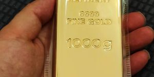 1000gm 9999% Fine Gold Bar