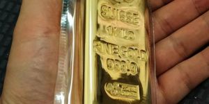 1kg 999.9% Suisse Gold Bar