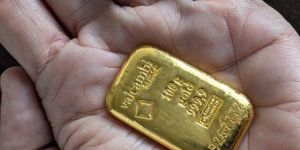 Golden 100gm Valcambi Suisse Gold Bar