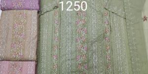 heavy embroidery ladies suits