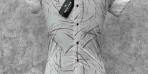 Men's Full Sleeve Cotton Blend Printed Shirt