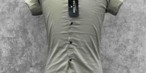 Mens Slim Fit Casual Cotton Blend Shirt