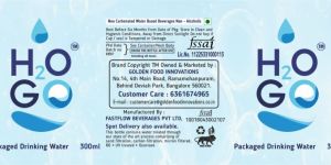 Bottled Natural Mineral Water