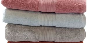 Multicolor Cotton Bath Hotel Towel
