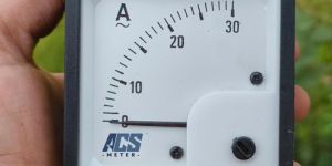 Analog Panel Meter Ampere Range up to 30A