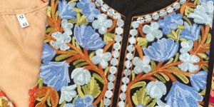 Ladies Kashmiri Embroidery Aari Work Kurti