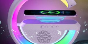 g-shape speaker lamp