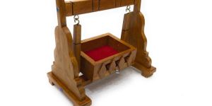 Wooden God Krishna Swing