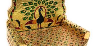 Wooden God Singhasan