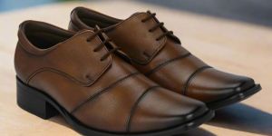 Tan Lace-Up Shoes For Men (44249) Tan Leather Shoes Formal
