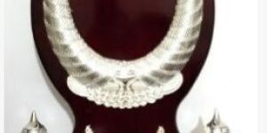 Silver Oval Ornamental Premium Wooden Plaque