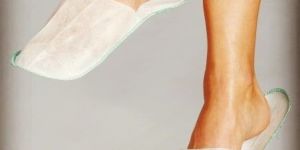 Non Woven Disposable Slipper Open