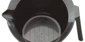 Plastic Black Hair Dye Bowl, For Parlour And Salon