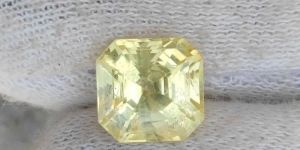 6.38 Carat Yellow Sapphire Gemstone