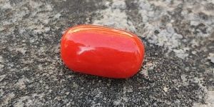 Natural 6 Carat Loose Coral (Munga) Gemstone