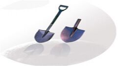 Wooden Handle Shovel