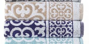 Designer Jacquard Towels